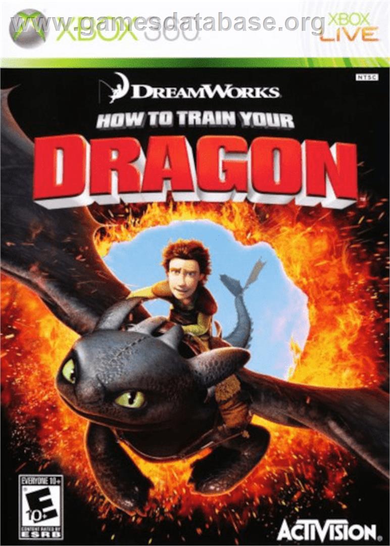 DreamWorks How to Train Your Dragon - Microsoft Xbox 360 - Artwork - Box