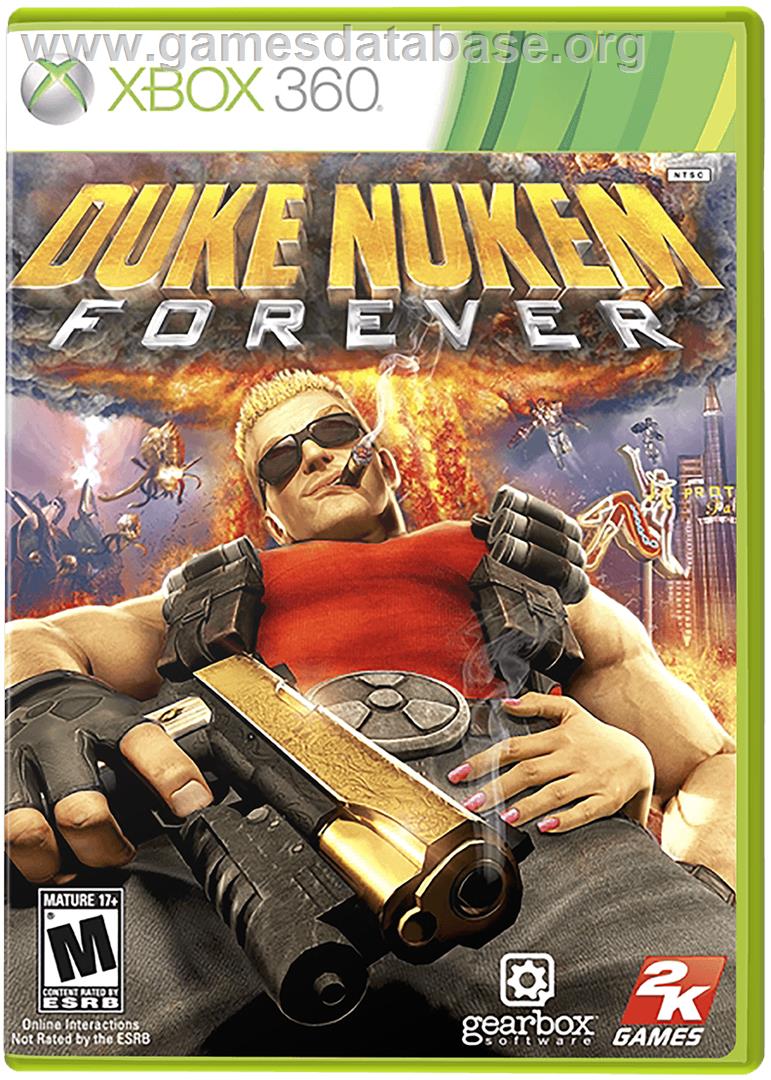 Duke Nukem Forever - Microsoft Xbox 360 - Artwork - Box