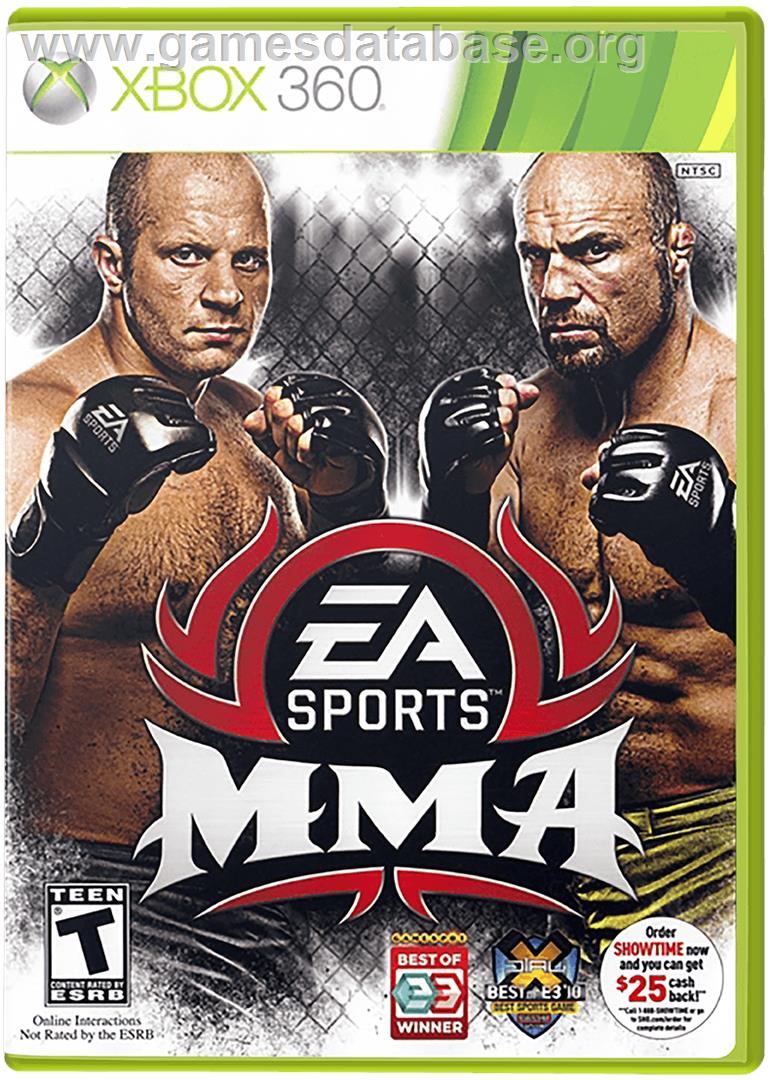 EA SPORTS MMA - Microsoft Xbox 360 - Artwork - Box