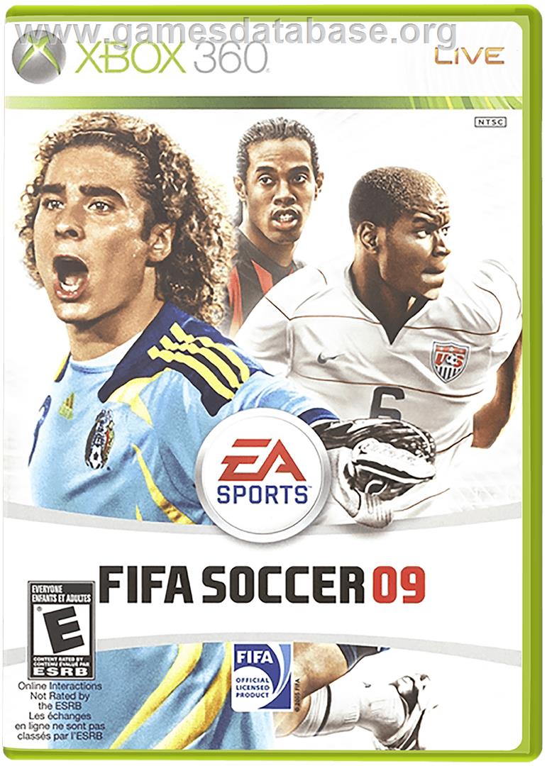 FIFA 09 - Microsoft Xbox 360 - Artwork - Box