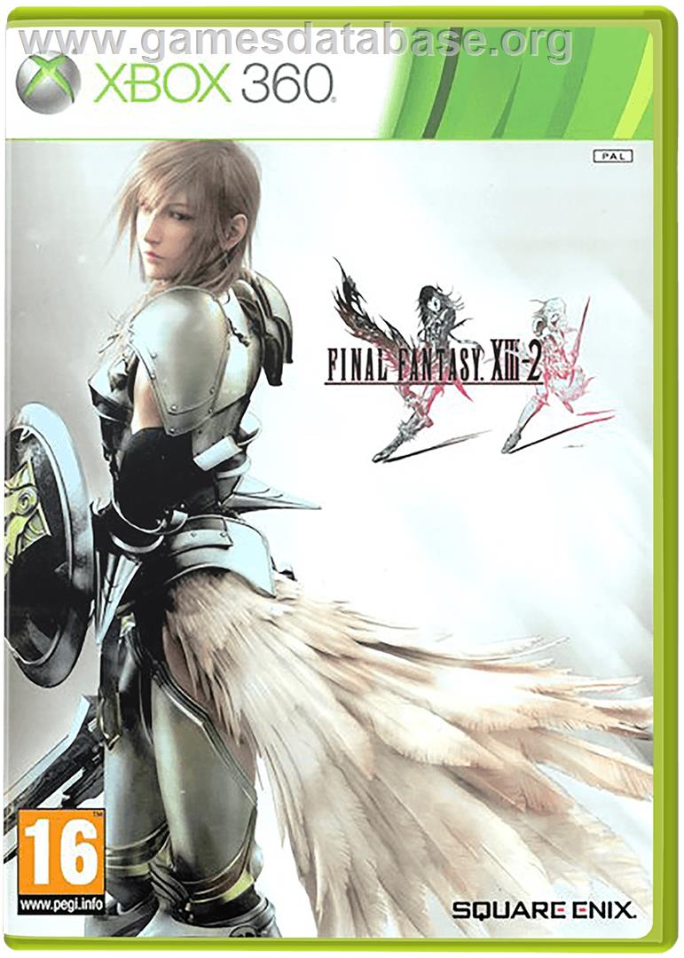 FINAL FANTASY XIII-2 - Microsoft Xbox 360 - Artwork - Box