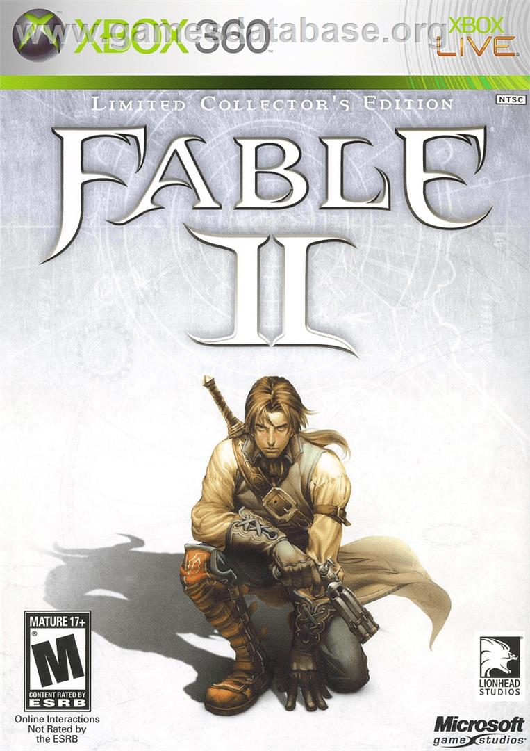 Fable 2 - Microsoft Xbox 360 - Artwork - Box