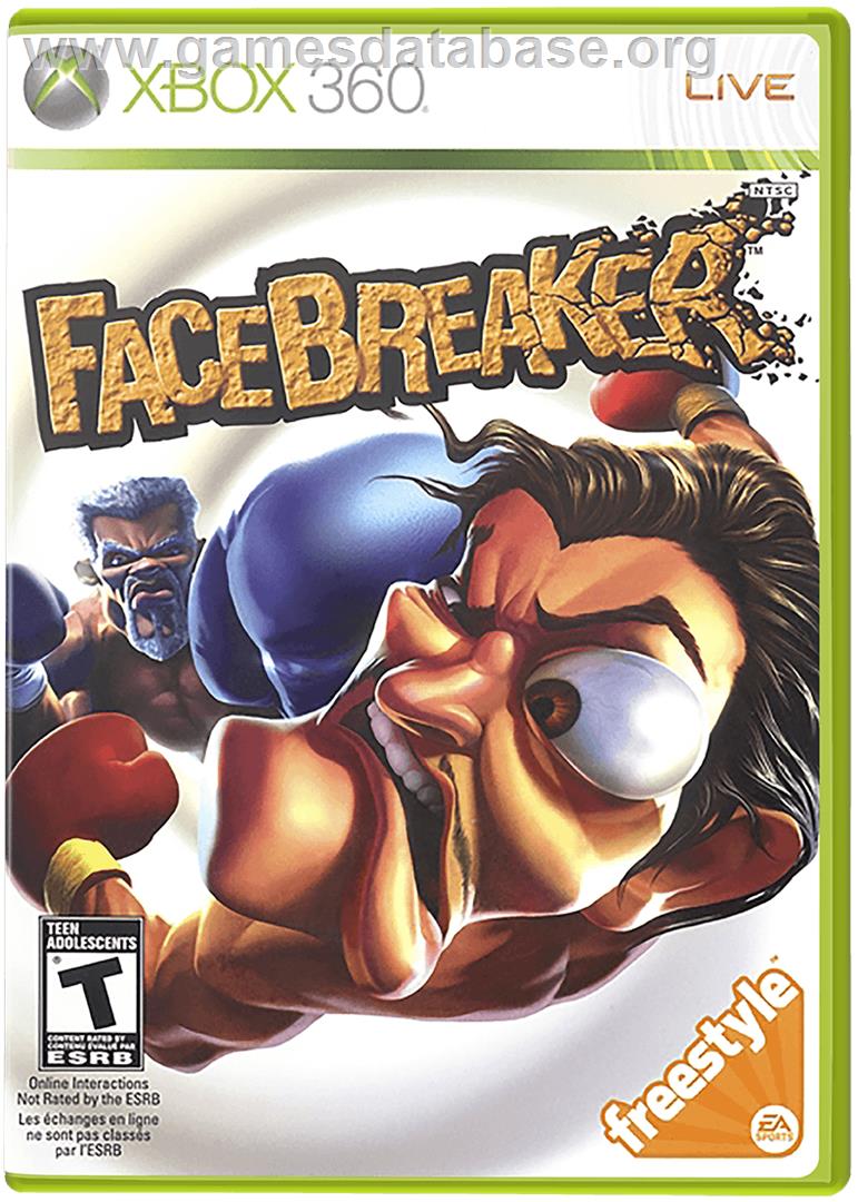 FaceBreaker - Microsoft Xbox 360 - Artwork - Box
