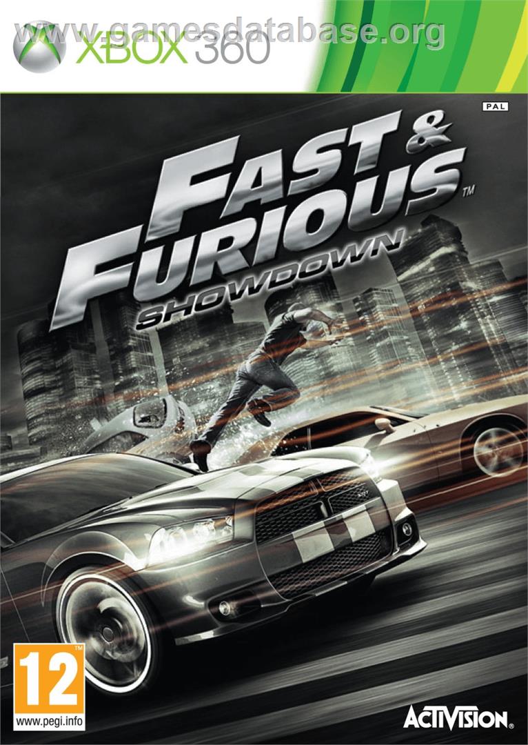 Fast And Furious - Showdown - Microsoft Xbox 360 - Artwork - Box