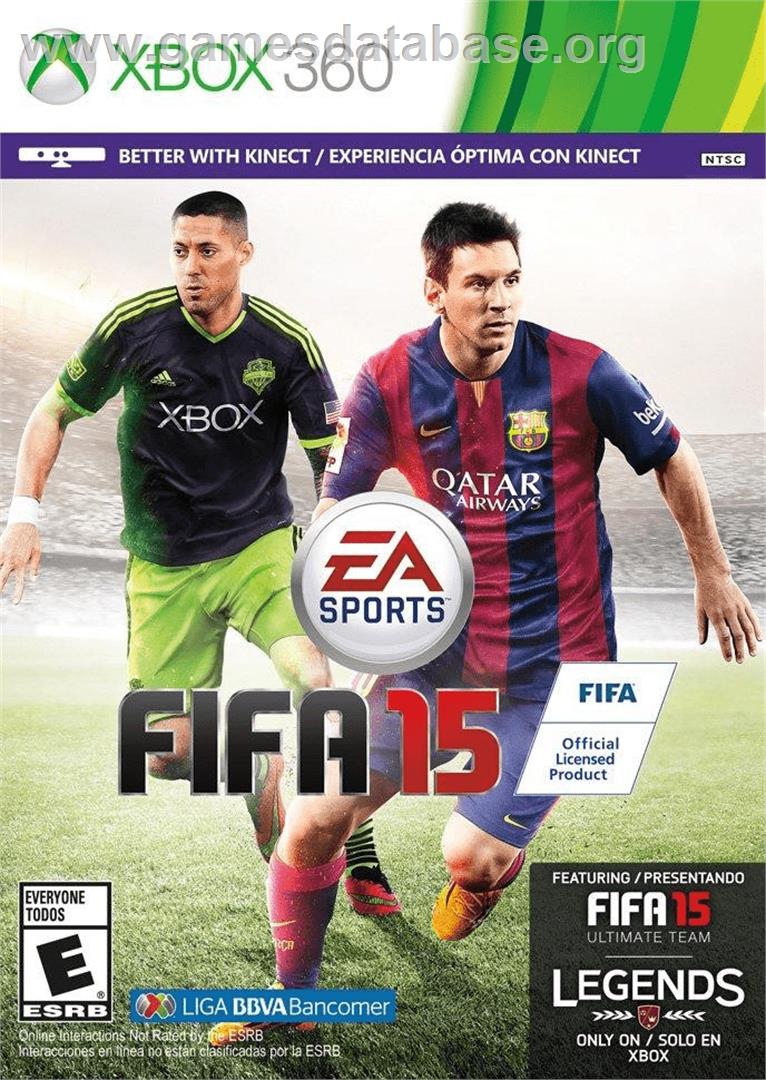 Fifa 15 - Microsoft Xbox 360 - Artwork - Box