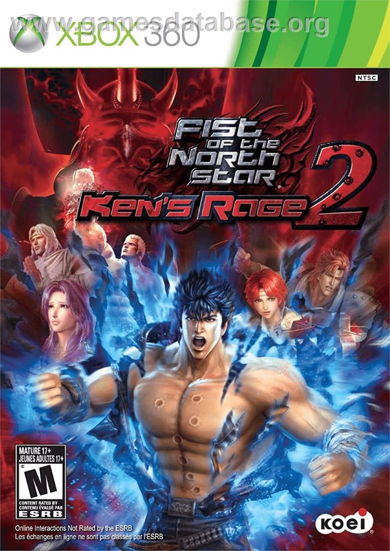 Fist Of The North Star - Ken's Rage 2 - Microsoft Xbox 360 - Artwork - Box