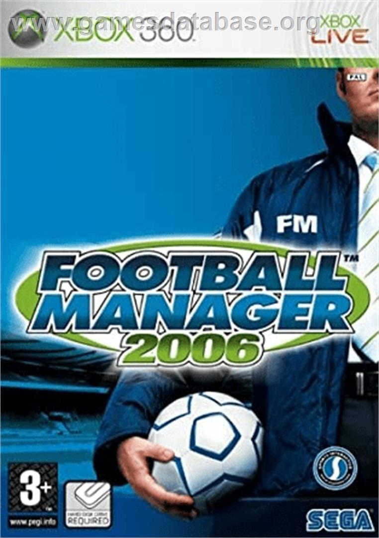 Football Manager 2006 - Microsoft Xbox 360 - Artwork - Box