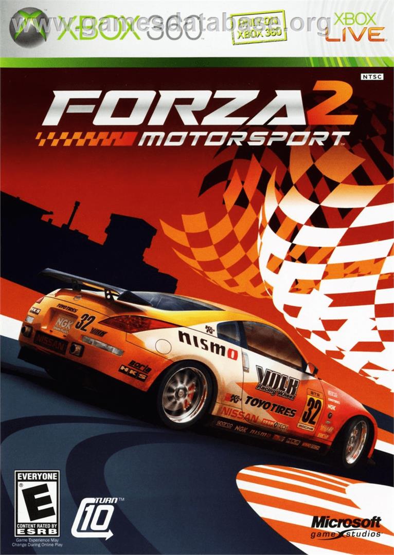 Forza Motorsport 2 - Microsoft Xbox 360 - Artwork - Box