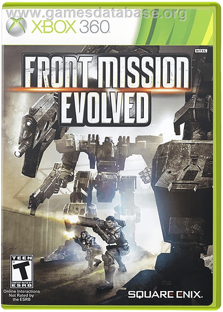 Front Mission Evolved - Microsoft Xbox 360 - Artwork - Box