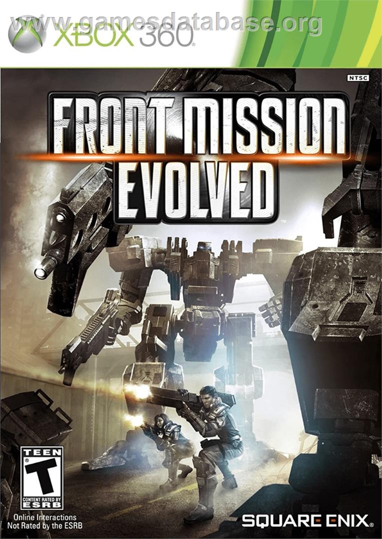 Front Mission Evolved - Microsoft Xbox 360 - Artwork - Box