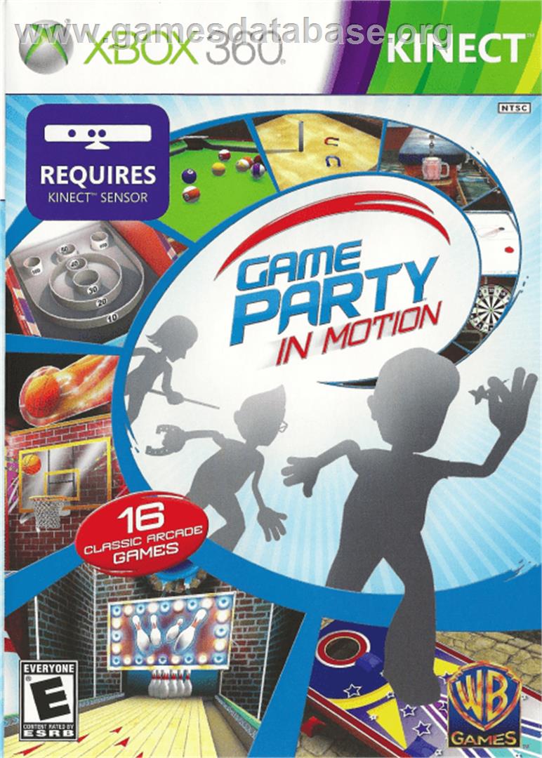 Game Party - En Action ! - Microsoft Xbox 360 - Artwork - Box
