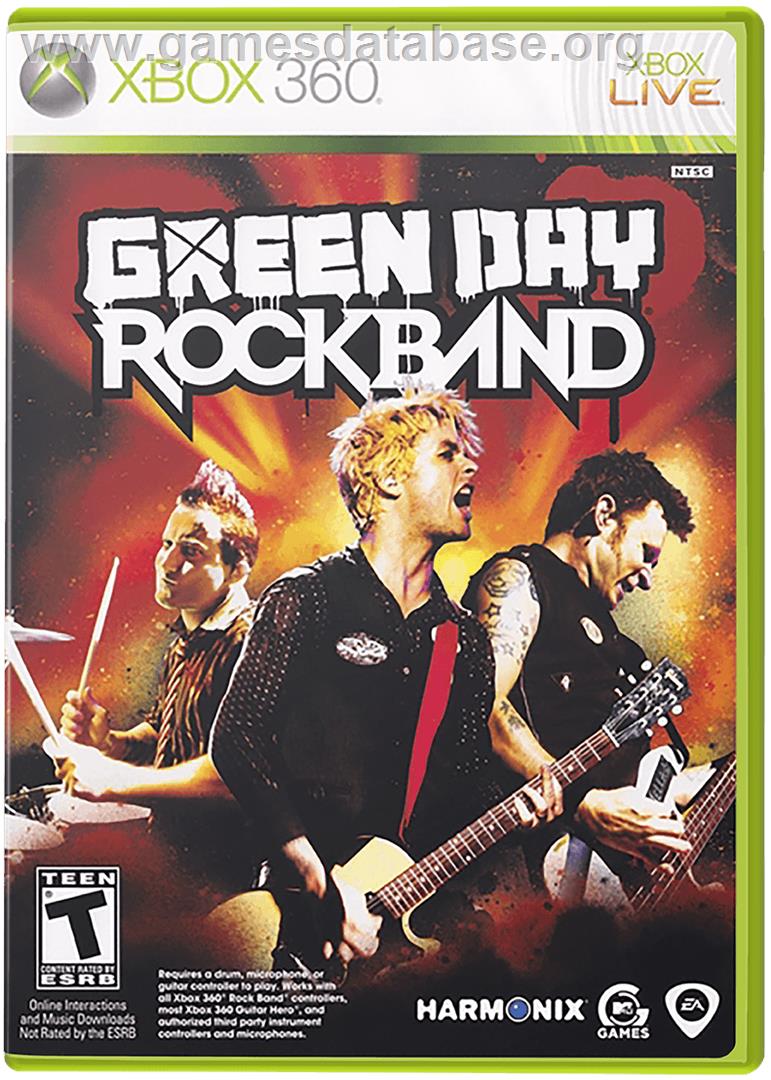 Green Day: Rock Band - Microsoft Xbox 360 - Artwork - Box