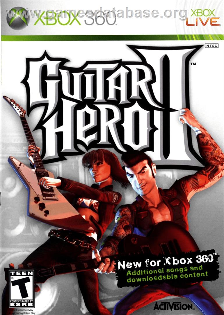Guitar Hero 2 - Microsoft Xbox 360 - Artwork - Box