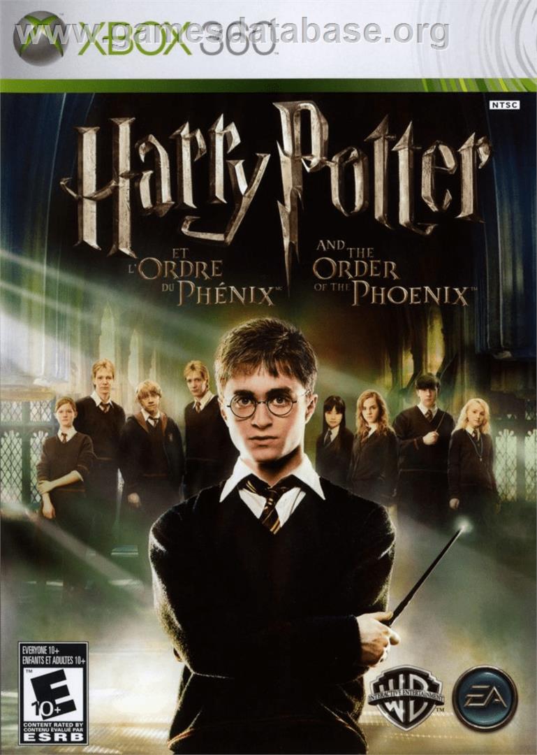 Harry Potter Et L'ordre Du Phénix - Microsoft Xbox 360 - Artwork - Box