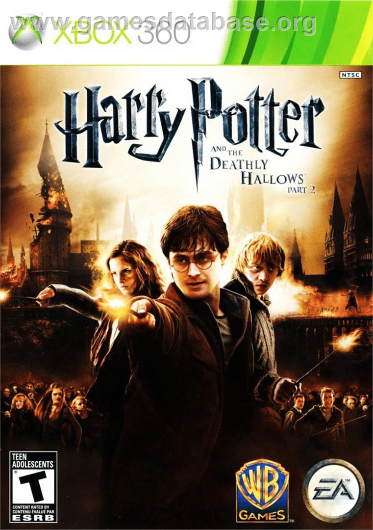 Harry Potter and the Deathly Hallows - Part 2 - Microsoft Xbox 360 - Artwork - Box