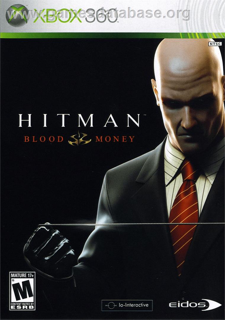 Hitman - Blood Money - Microsoft Xbox 360 - Artwork - Box