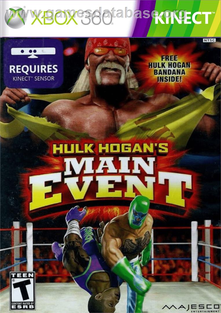 Hulk Hogan's Main Event - Microsoft Xbox 360 - Artwork - Box