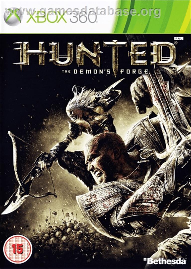 Hunted - The Demon's Forge - Microsoft Xbox 360 - Artwork - Box