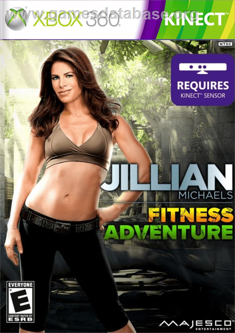 Jillian Michaels Fitness Adventure - Microsoft Xbox 360 - Artwork - Box
