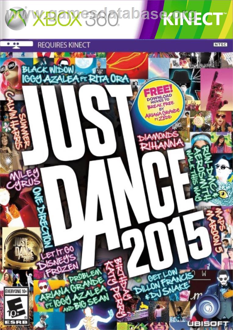 Just Dance 2015 - Microsoft Xbox 360 - Artwork - Box