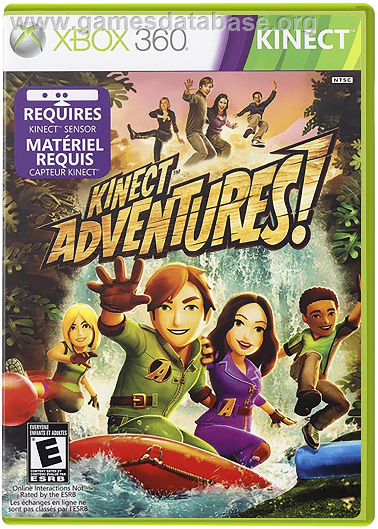 Kinect Adventures! - Microsoft Xbox 360 - Artwork - Box