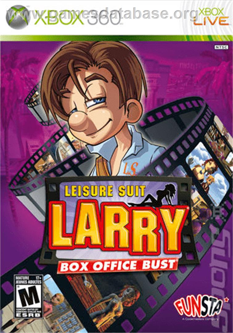 Leisure Suit Larry - Box Office Bust - Microsoft Xbox 360 - Artwork - Box