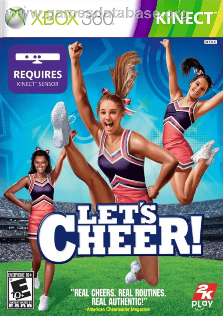 Let's Cheer! - Microsoft Xbox 360 - Artwork - Box