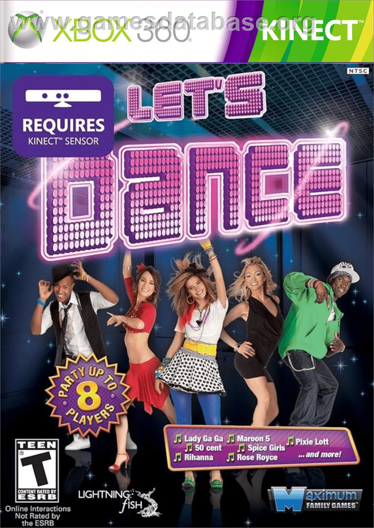 Let's Dance With Mel B - Microsoft Xbox 360 - Artwork - Box
