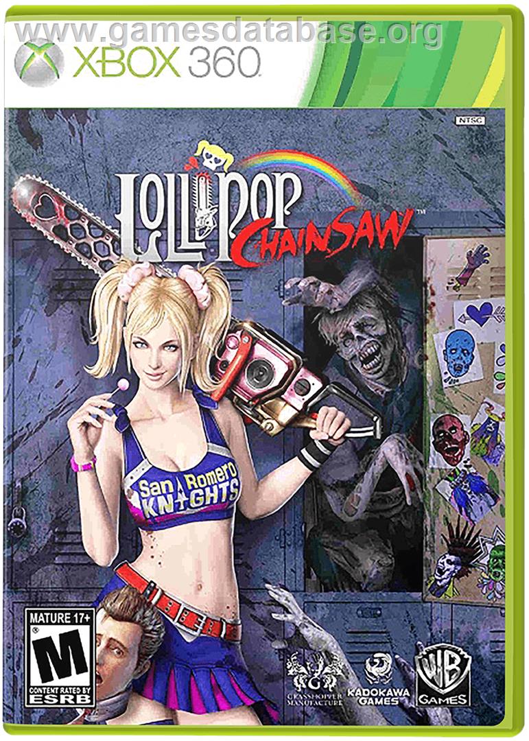 Lollipop Chainsaw - Microsoft Xbox 360 - Artwork - Box