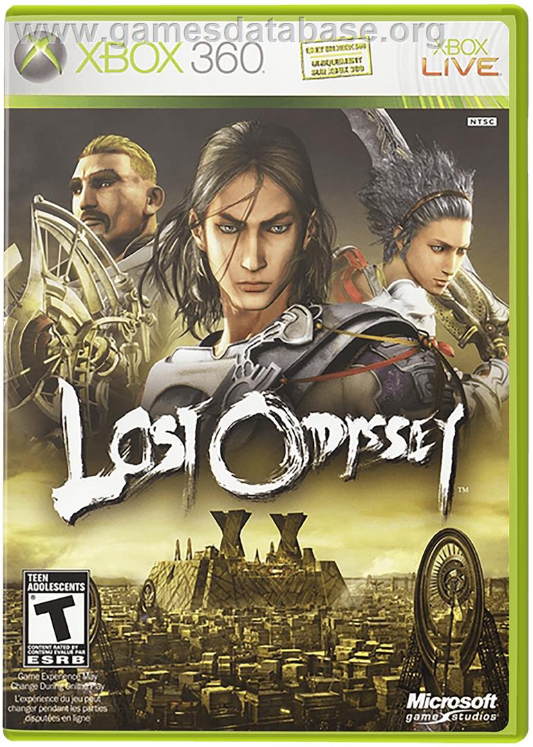 Lost Odyssey - Microsoft Xbox 360 - Artwork - Box