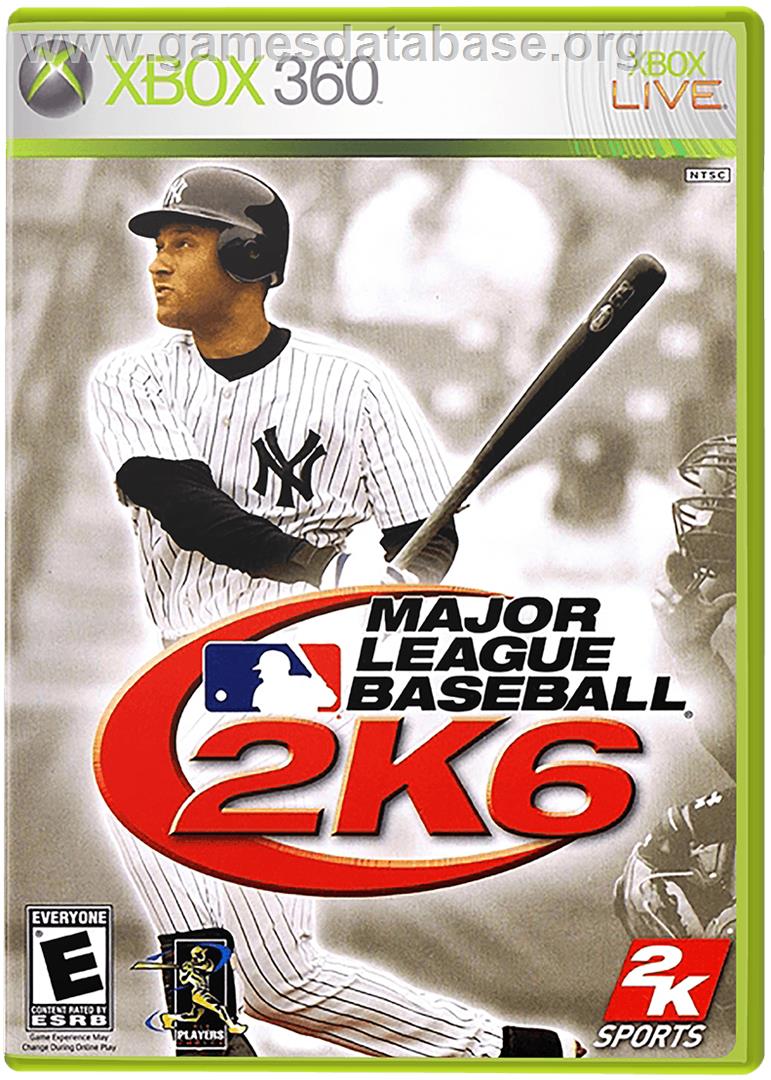 MLB 2K6 - Microsoft Xbox 360 - Artwork - Box