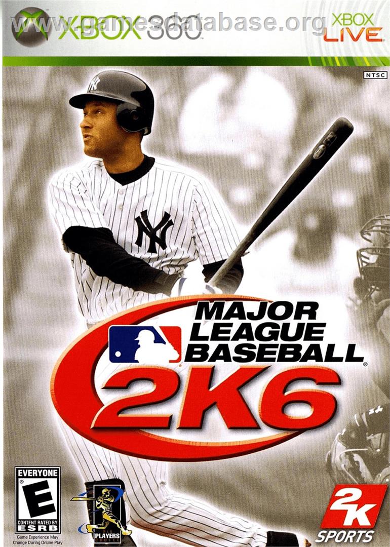 Major League Baseball 2k6 - Microsoft Xbox 360 - Artwork - Box