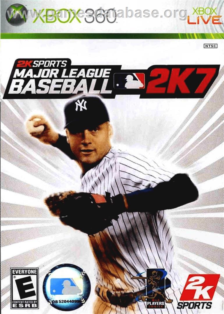 Major League Baseball 2k7 - Microsoft Xbox 360 - Artwork - Box