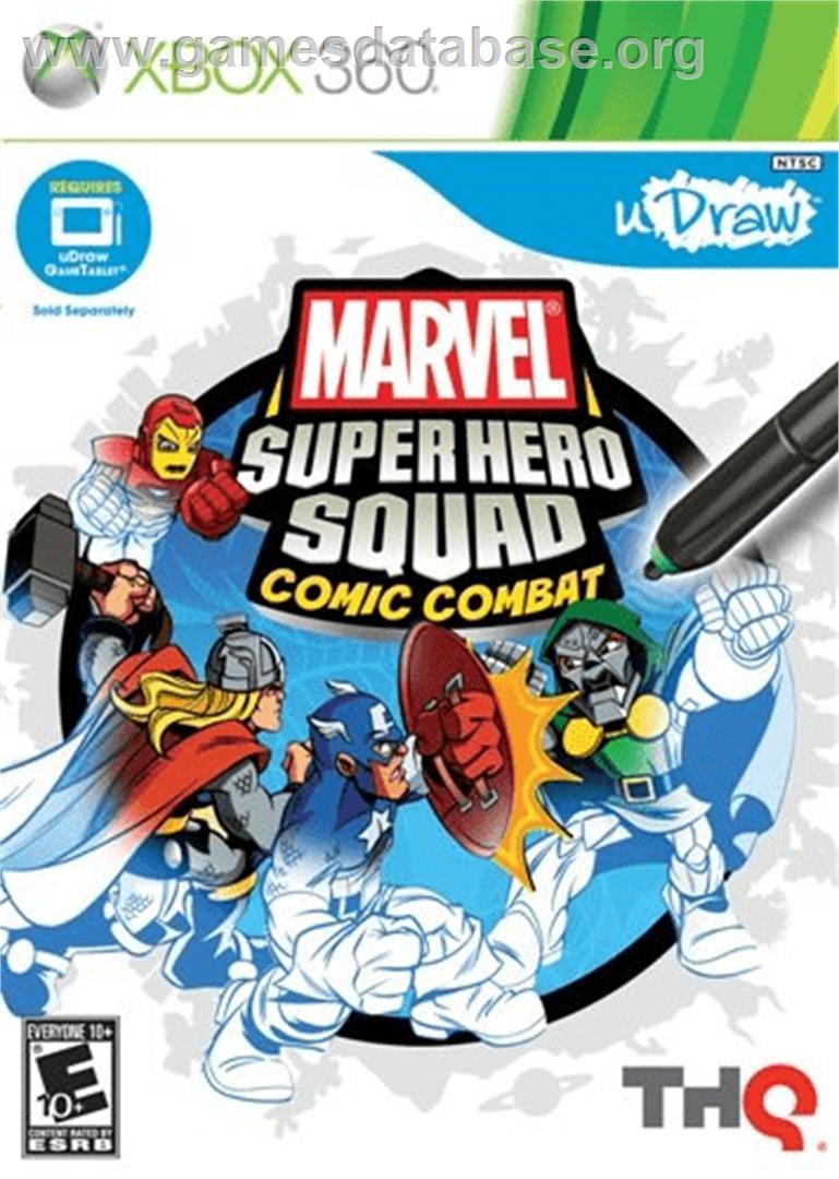 Marvel Super Hero Squad: Comic Combat - Microsoft Xbox 360 - Artwork - Box