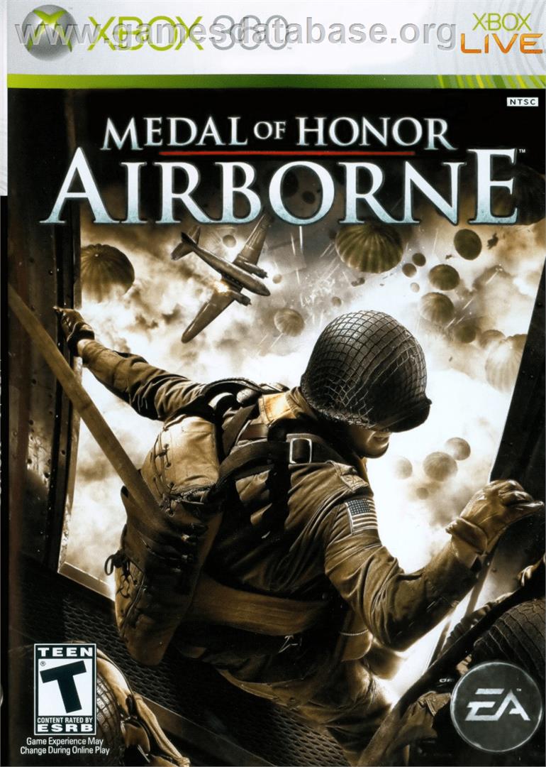 Medal Of Honor - Airborne - Microsoft Xbox 360 - Artwork - Box