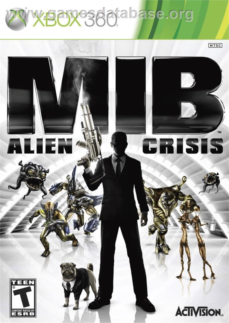 Men In Black - Alien Crisis - Microsoft Xbox 360 - Artwork - Box