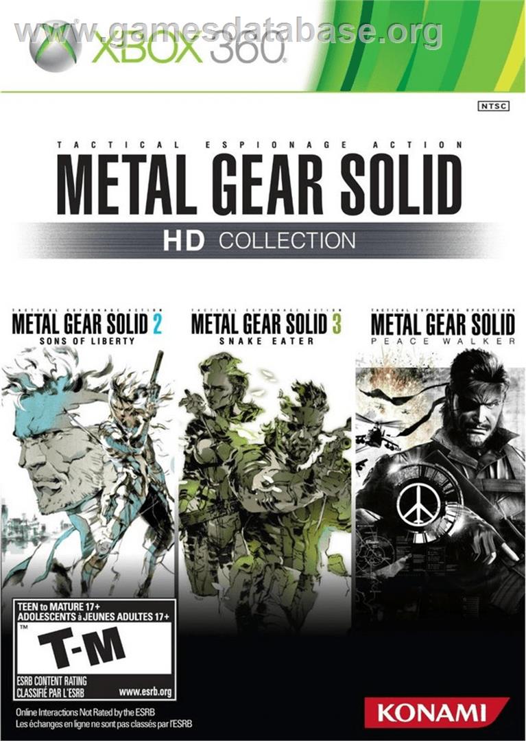 Metal Gear Solid Hd Collection - Microsoft Xbox 360 - Artwork - Box