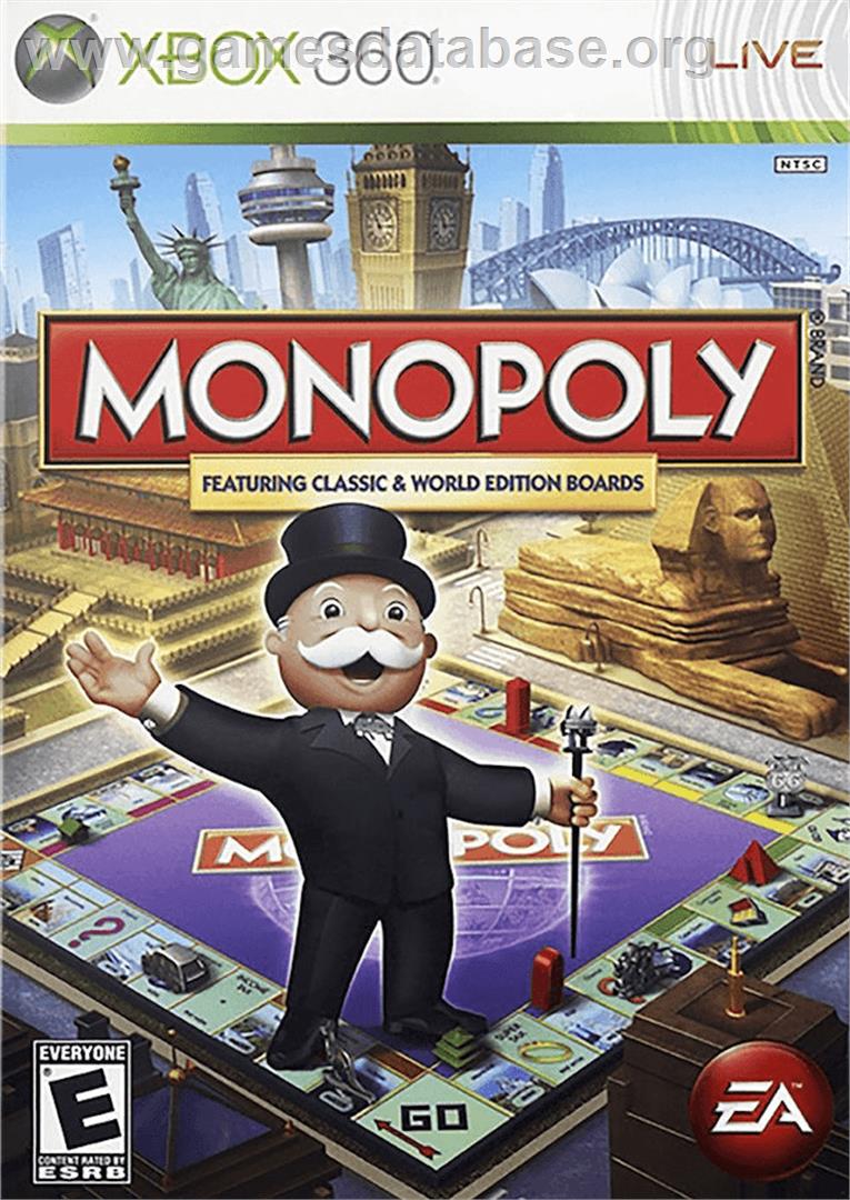Monopoly - Microsoft Xbox 360 - Artwork - Box