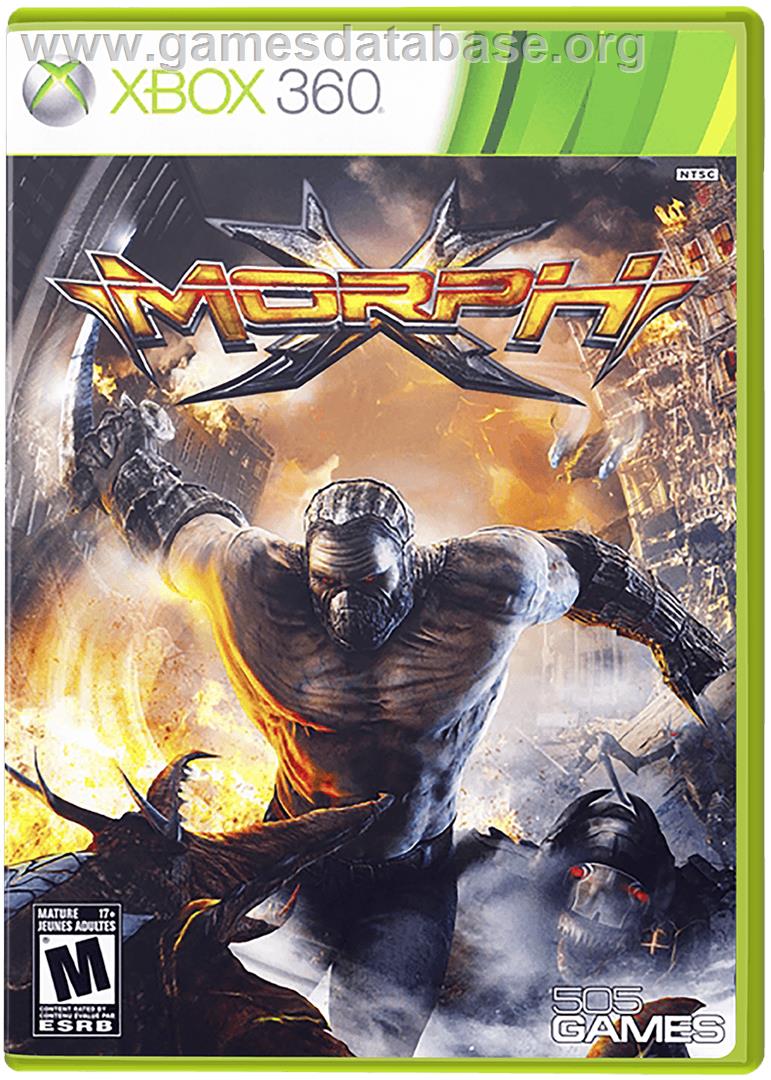 MorphX - Microsoft Xbox 360 - Artwork - Box