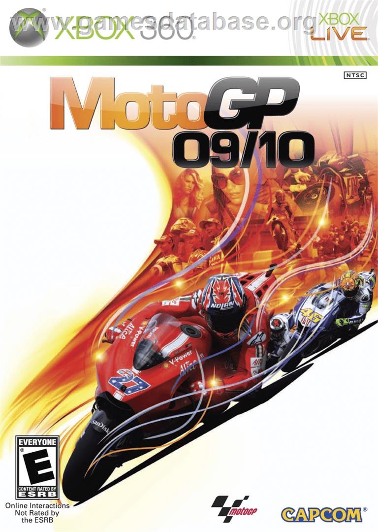 MotoGP 09/10 - Microsoft Xbox 360 - Artwork - Box