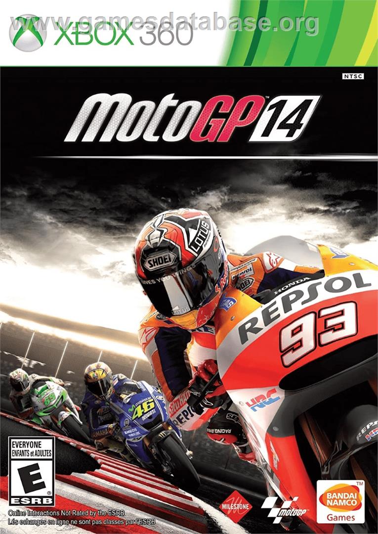 Motogp 14 - Microsoft Xbox 360 - Artwork - Box