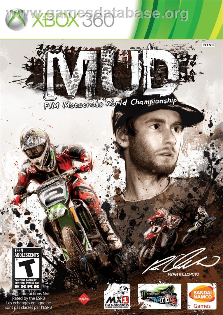 Mud - Fim Motocross World Championship - Microsoft Xbox 360 - Artwork - Box