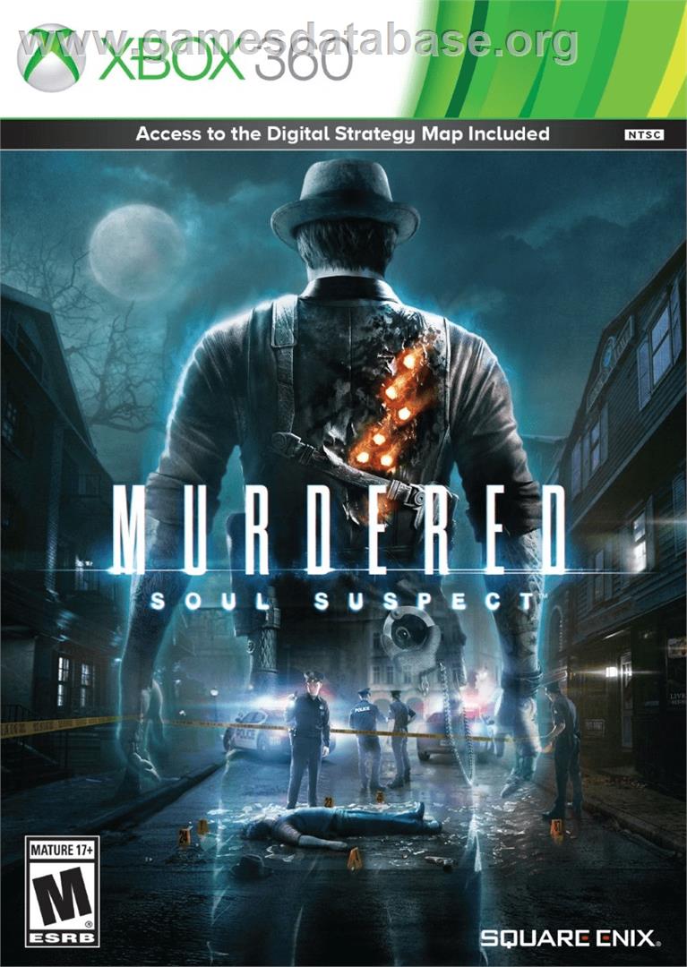 Murdered - Soul Suspect - Microsoft Xbox 360 - Artwork - Box