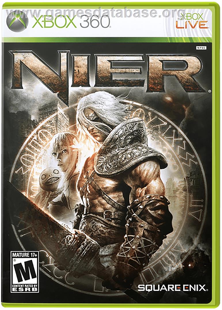 NIER - Microsoft Xbox 360 - Artwork - Box