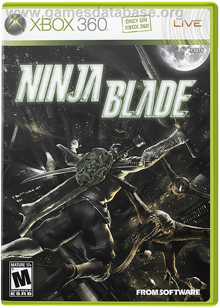 NINJA BLADE - Microsoft Xbox 360 - Artwork - Box