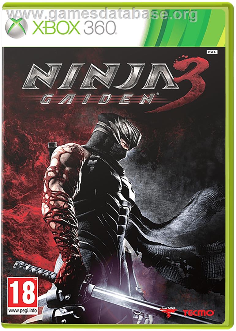 NINJA GAIDEN 3 - Microsoft Xbox 360 - Artwork - Box