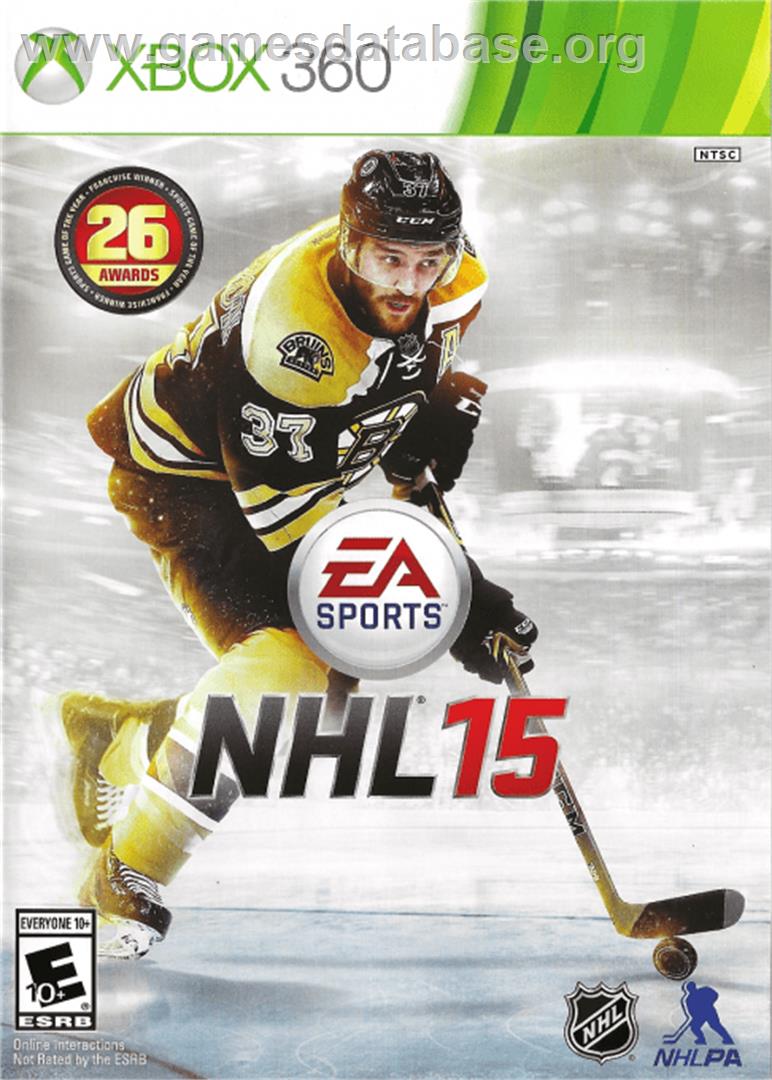 Nhl 15 - Microsoft Xbox 360 - Artwork - Box