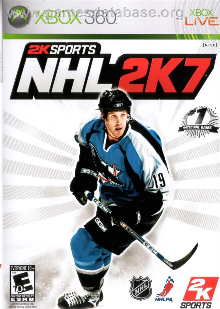 Nhl 2k7 - Microsoft Xbox 360 - Artwork - Box
