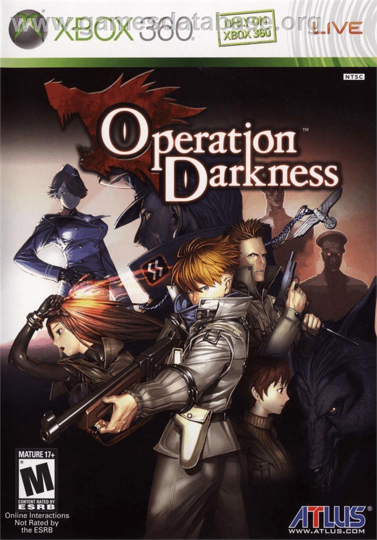 Operation Darkness - Microsoft Xbox 360 - Artwork - Box