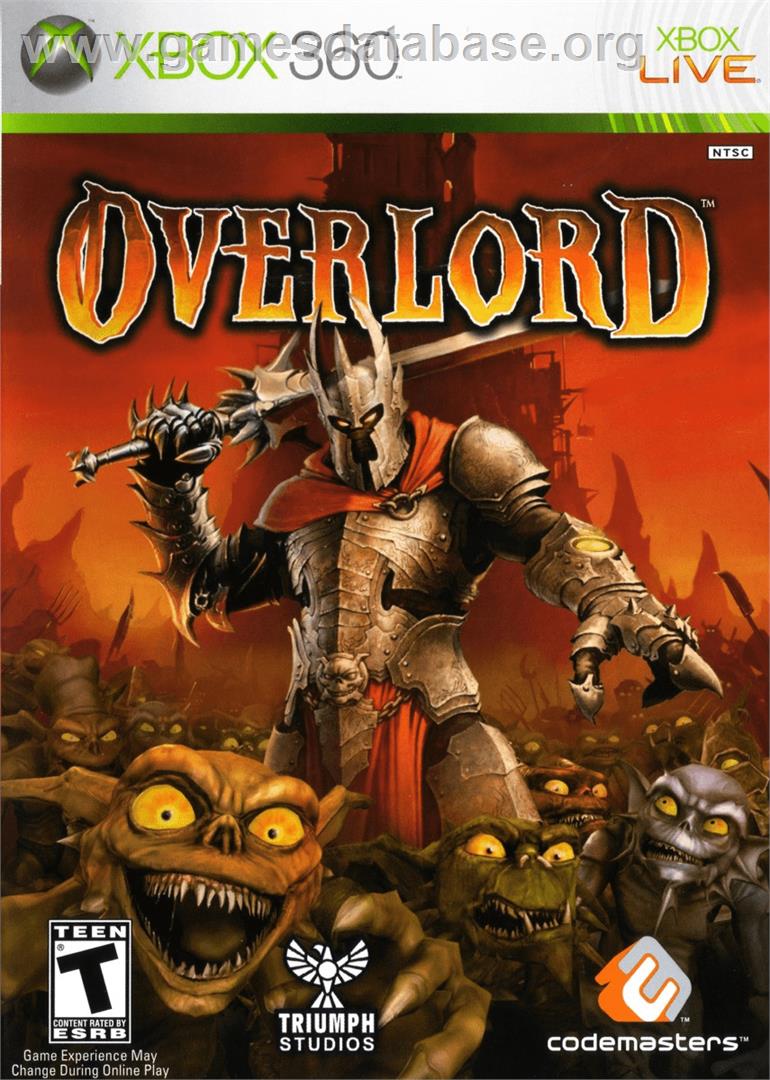 Overlord - Microsoft Xbox 360 - Artwork - Box